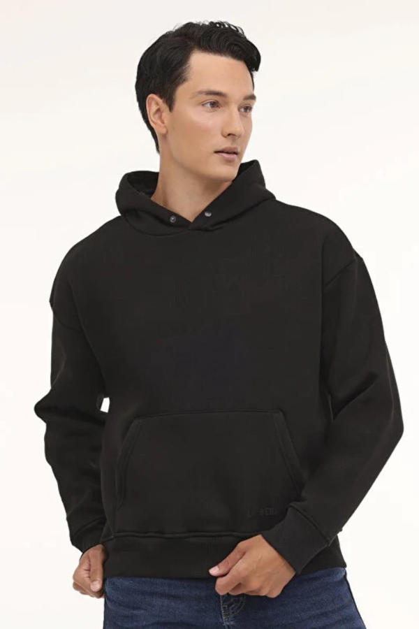 LUMBERJACK MB ROS 17HS109 KANGURU CEP KAPUSONLU SWEAT