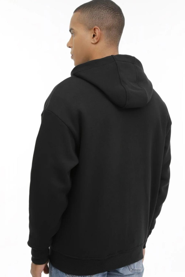 LUMBERJACK MB ROS 18HS112 FERNUARLI  KANGURU CEP KAPUSONLU SWEAT