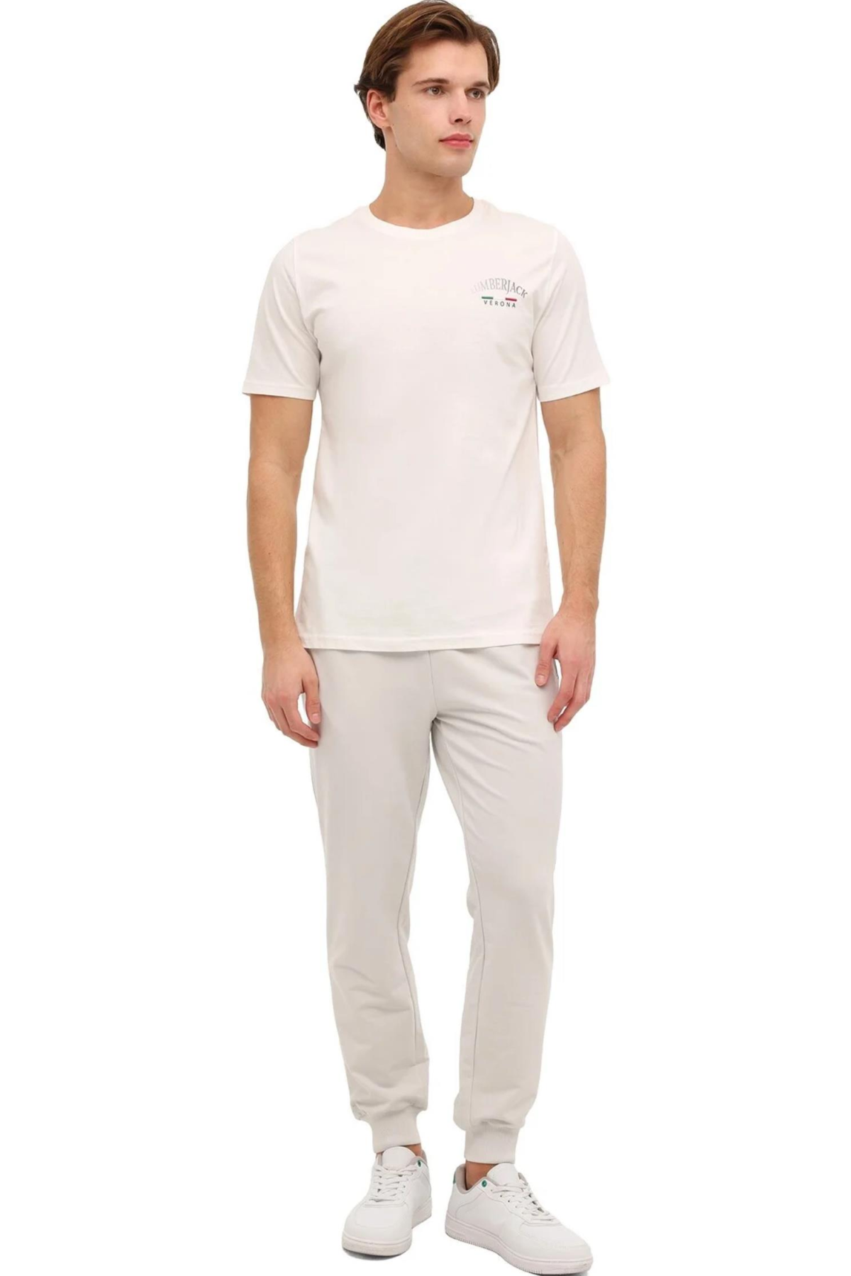 LUMBERJACK ML EZIO 11ITL1088 FX 0 YAKA KISA KOL TSHIRT