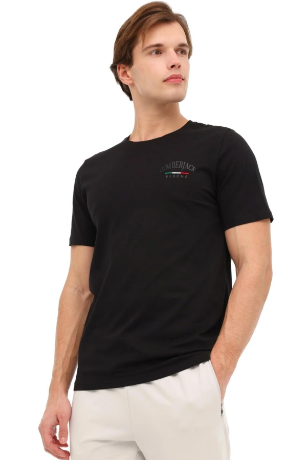 LUMBERJACK ML EZIO 11ITL1088 FX 0 YAKA KISA KOL TSHIRT