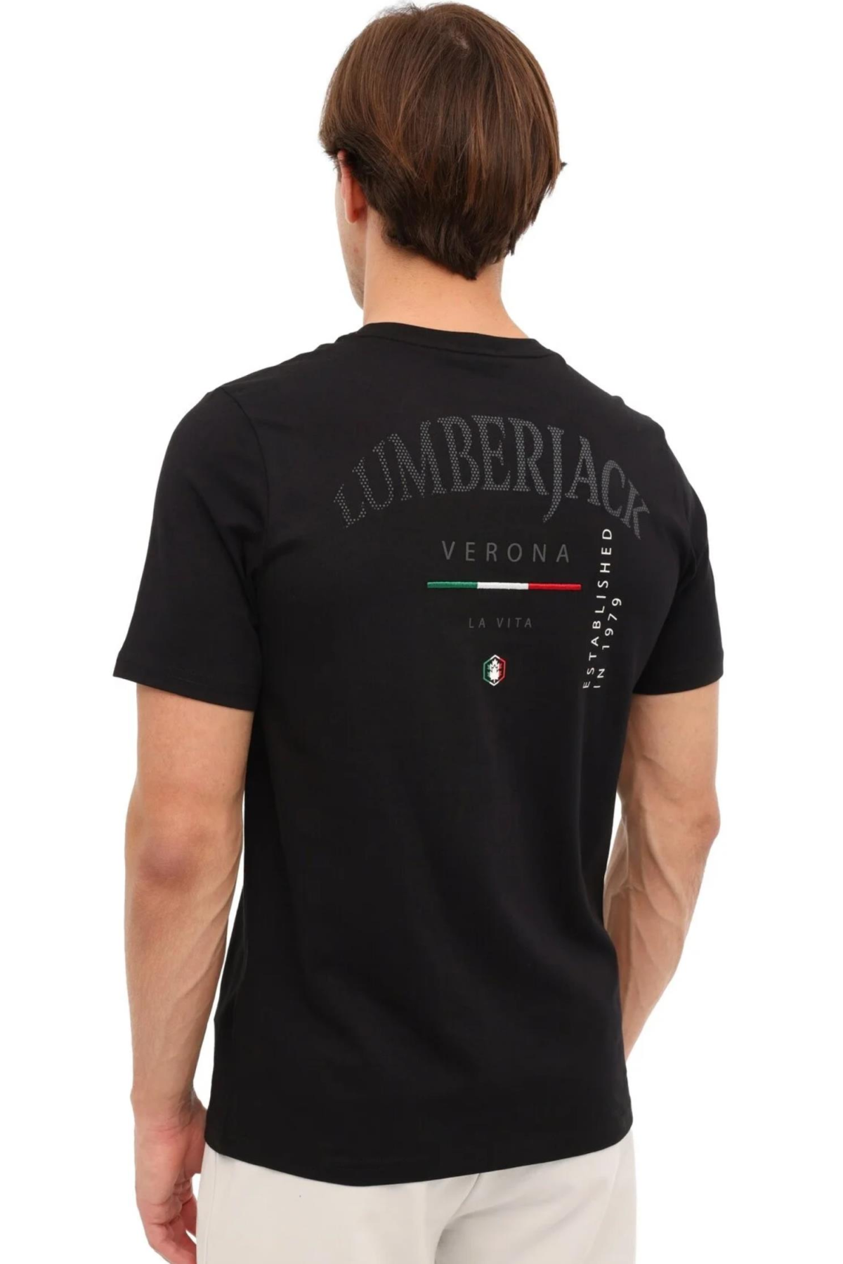 LUMBERJACK ML EZIO 11ITL1088 FX 0 YAKA KISA KOL TSHIRT