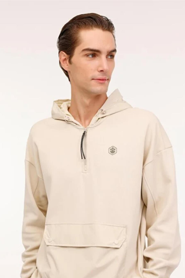 LUMBERJACK ML FILAZ 17AFW94 PR  KAPSONLU KANGURU CEP SWEAT