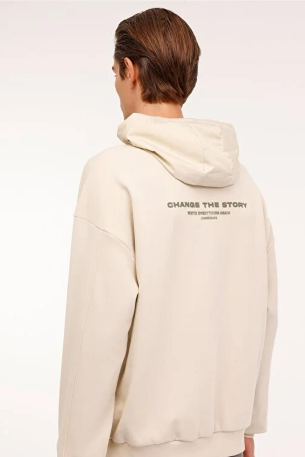 LUMBERJACK ML FILAZ 17AFW94 PR  KAPSONLU KANGURU CEP SWEAT