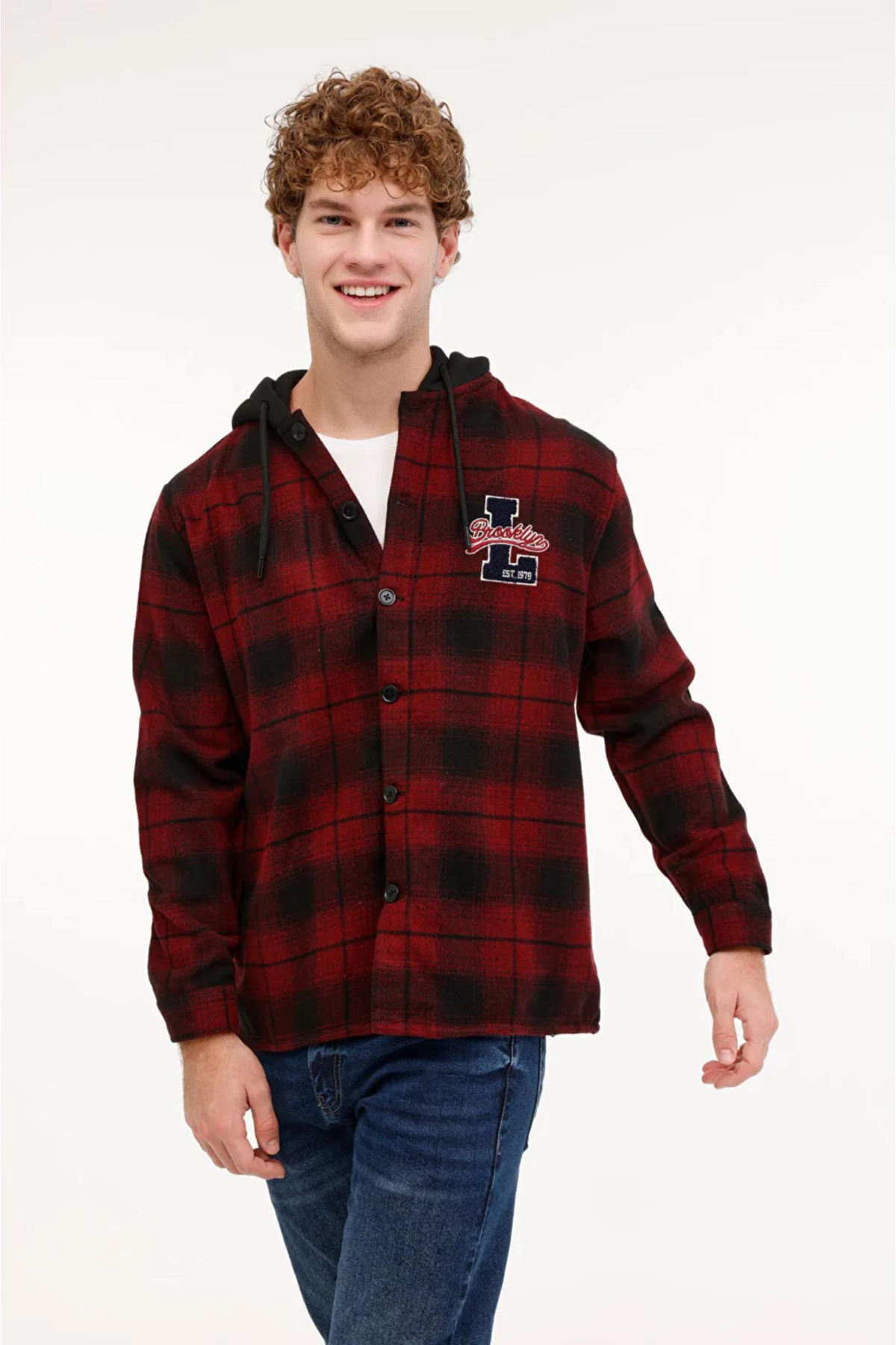 LUMBERJACK ML FRAN 60ID113 PR KAPUSONLU ODUNCU GOMLEK CEKET