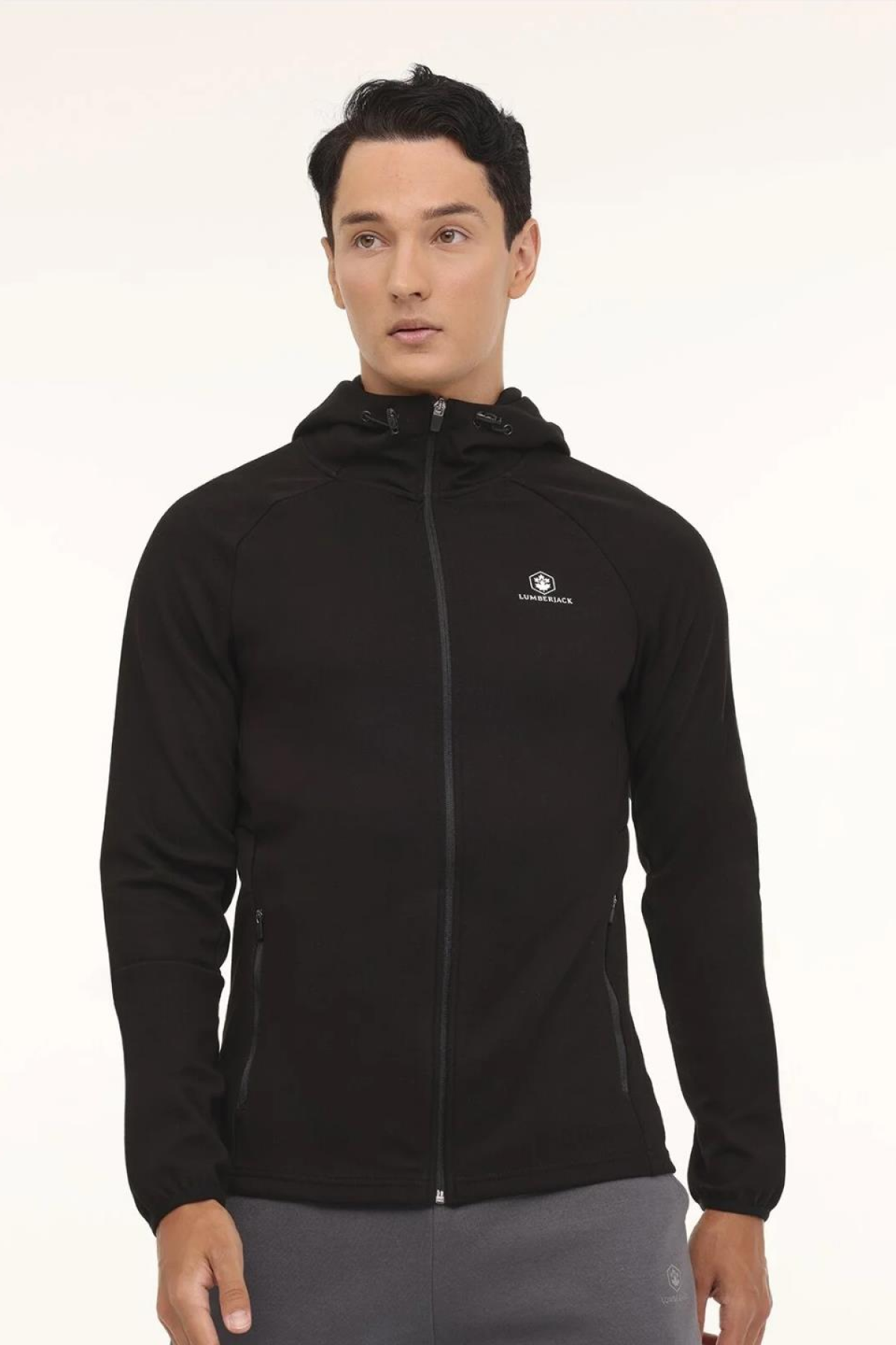 LUMBERJACK ML SPARK 17CG512 PR  FERMUARLI KAPUSONLU SWEAT