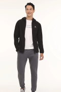 LUMBERJACK ML SPARK 17CG512 PR  FERMUARLI KAPUSONLU SWEAT