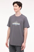 LUMBERJACK ML WALTER WK1004 ON KABARTMA YAZI BASKILI KISA KOL TSHIRT LUMBERJACK ML WALTER WK1004 ON KABARTMA YAZI BASKILI KISA KOL TSHIRT