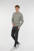 LUMBERJACK NATURELY CG700 3PR 0 YAKA SARDONLU SWEAT