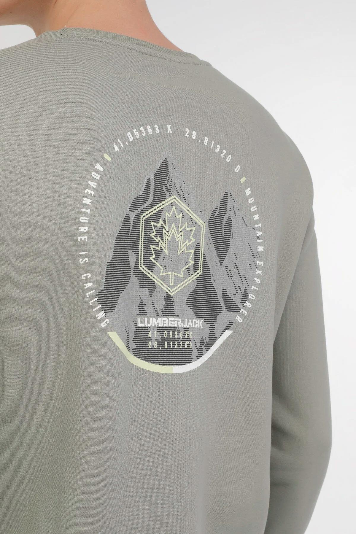 LUMBERJACK NATURELY CG700 3PR 0 YAKA SARDONLU SWEAT LUMBERJACK NATURELY CG700 3PR 0 YAKA SARDONLU SWEAT