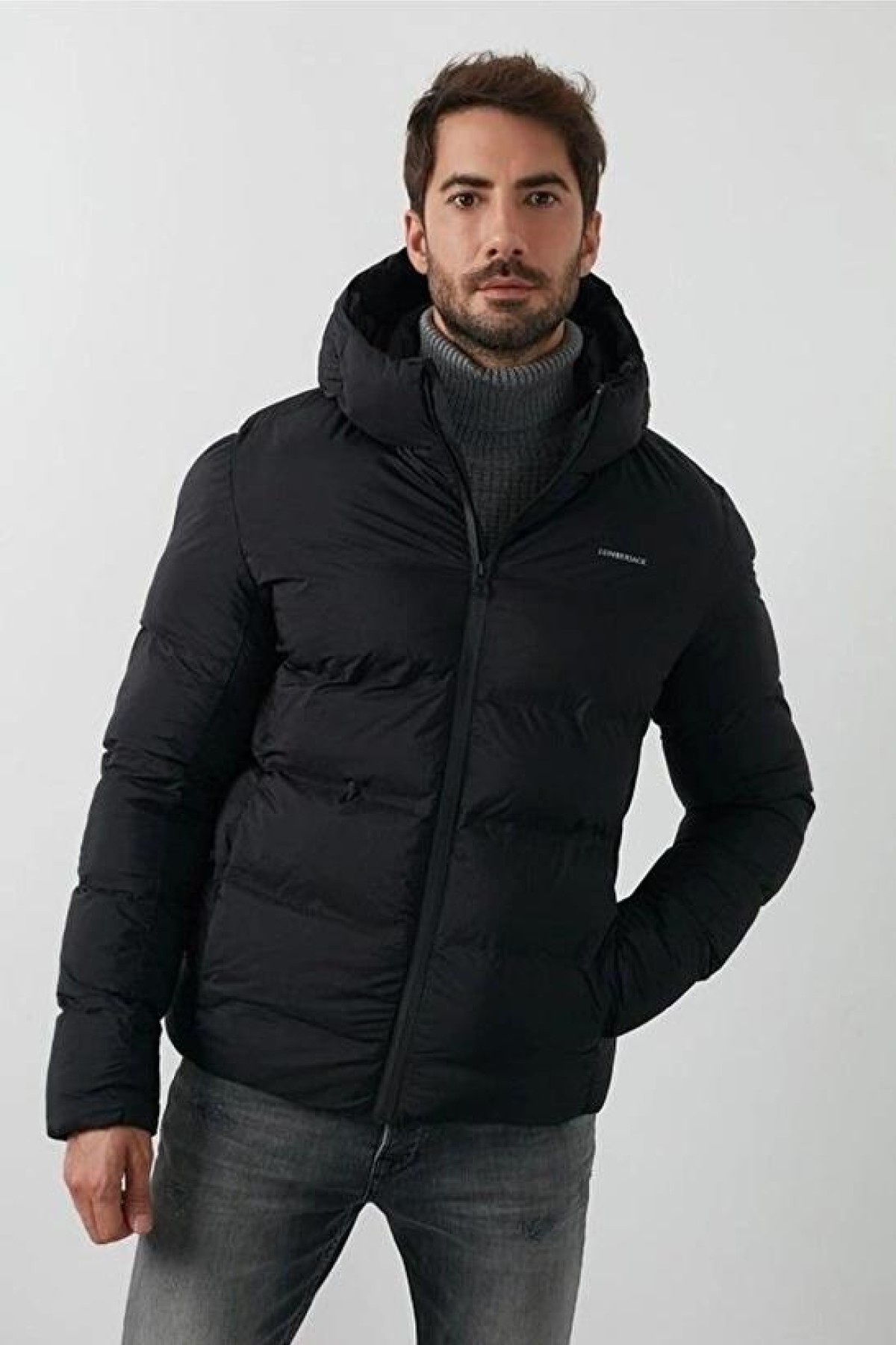 LUMBERJACK SN22 NOLAN COAT 100565456 GOGSU ARMALI KAPSONLU SISME