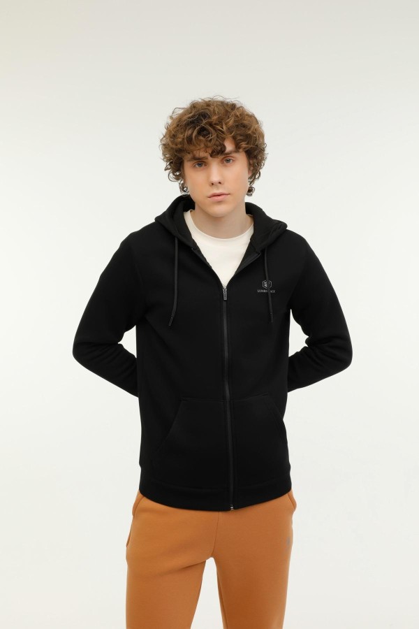 LUMBERJACK SN72 BASIC HOODIE FULL ZIP 1PR KAPSONLU ON FERMUA