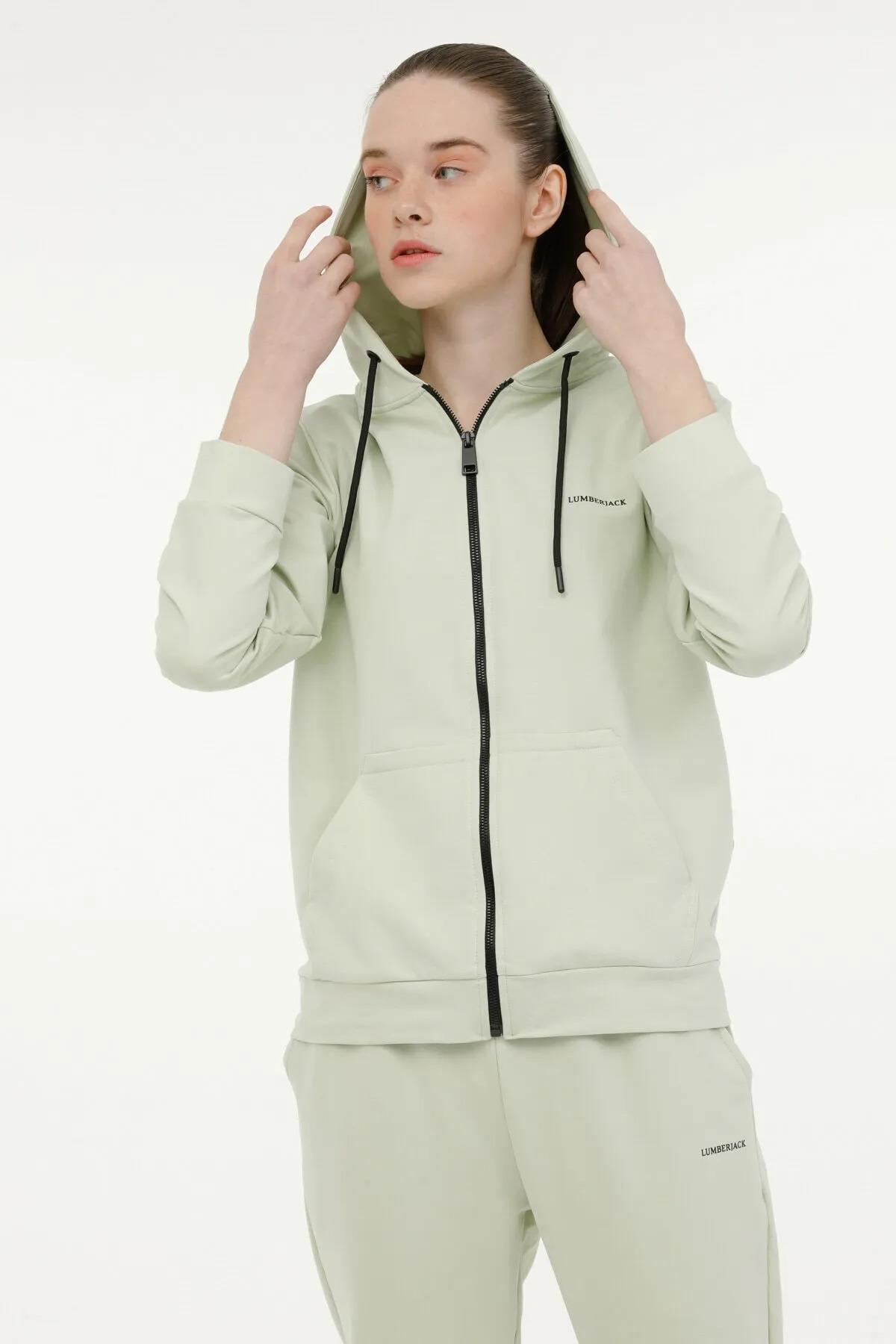 LUMBERJACK 18SN77 BASIC HOODIE FULL ZIP 4FX KAPSONLU ON FERMUARLI CEKET LUMBERJACK 18SN77 BASIC HOODIE FULL ZIP 4FX KAPSONLU ON FERMUARLI CEKET