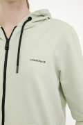 LUMBERJACK 18SN77 BASIC HOODIE FULL ZIP 4FX KAPSONLU ON FERMUARLI CEKET LUMBERJACK 18SN77 BASIC HOODIE FULL ZIP 4FX KAPSONLU ON FERMUARLI CEKET