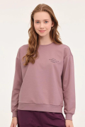 LUMBERJACK WB ANNA 16 0 YAKA YAZILI SWEAT