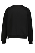 LUMBERJACK WB CROP 16SN79 4FX LUMBERJACK YAZILI YUVARLAK YAKA SWEAT