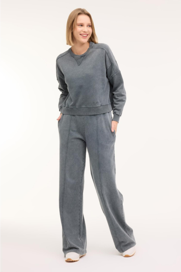 LUMBERJACK WL BIRDIE 16SS407 CROP  SWEAT