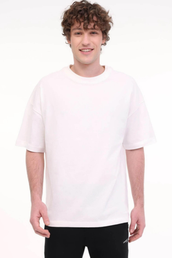 LUMBERJACKMB SSROS 11HS113 FX  OVERSIZE KISA KOL  TSHIRT