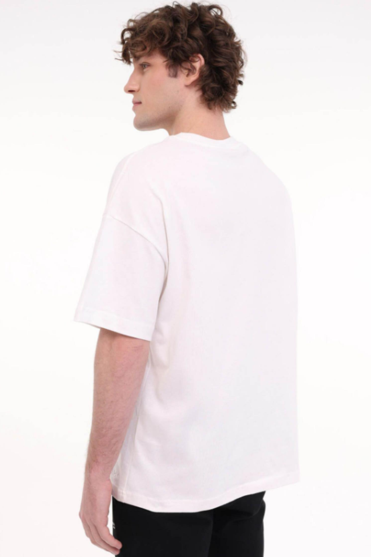 LUMBERJACKMB SSROS 11HS113 FX  OVERSIZE KISA KOL  TSHIRT