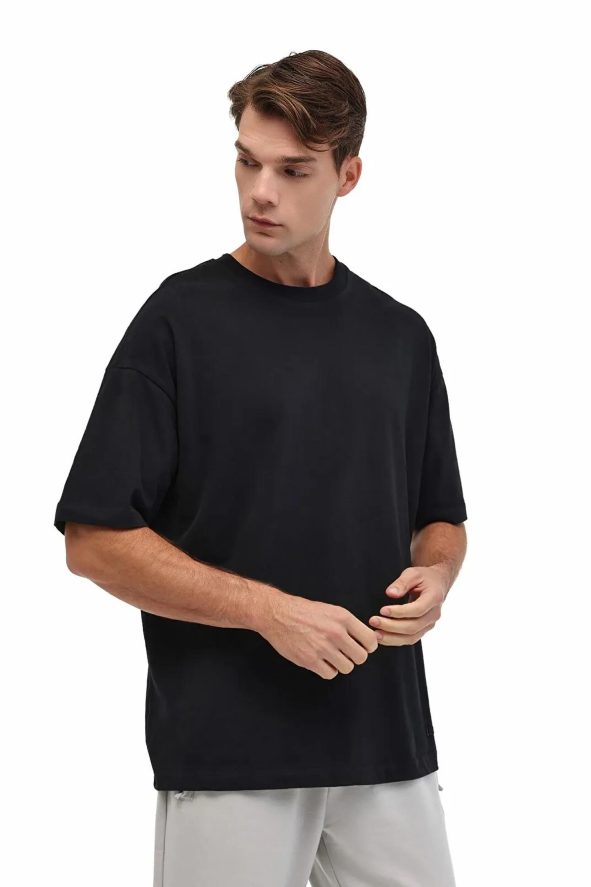 LUMBERJACKMB SSROS 11HS113 FX  OVERSIZE KISA KOL  TSHIRT