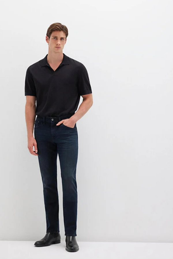 MAVI JAKE M0042227245 DARK FOGGY MAVI JET BLACK DENIM PANTOLON
