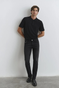 MAVI JAKE M0042286544 DEEP SMOKE LUX BLACK DENIM PANTOLON