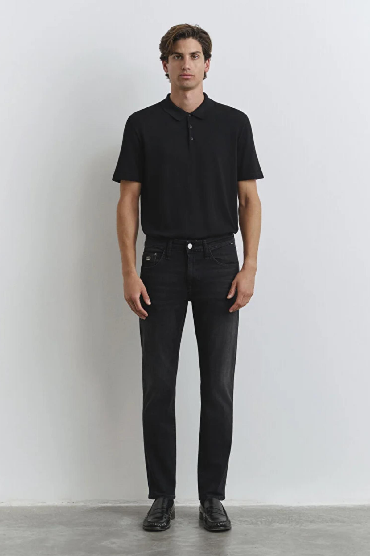 MAVI JAKE M0042286544 DEEP SMOKE LUX BLACK DENIM PANTOLON