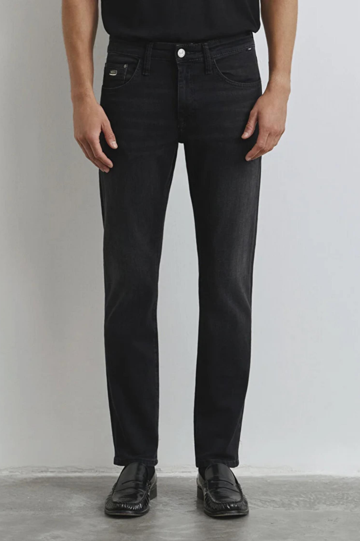 MAVI JAKE M0042286544 DEEP SMOKE LUX BLACK DENIM PANTOLON