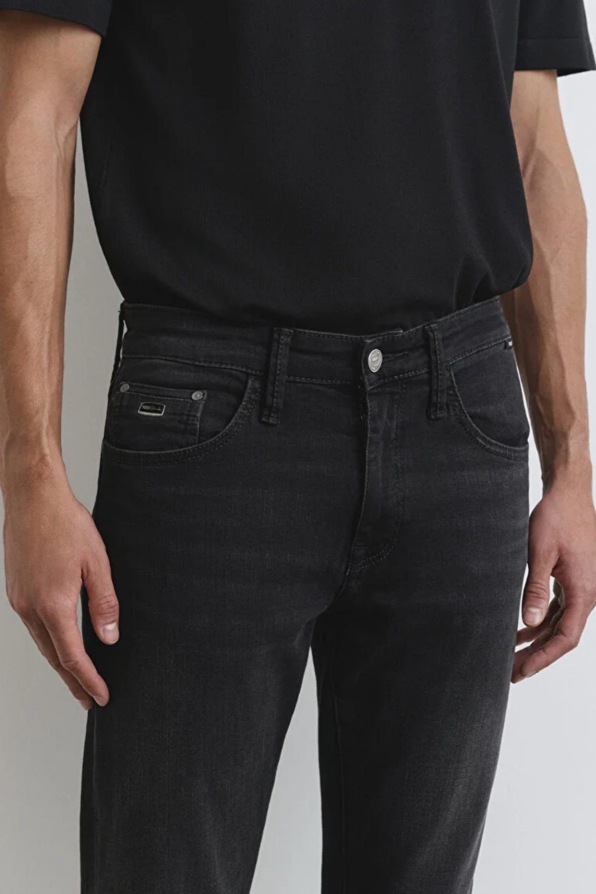 MAVI JAKE M0042286544 DEEP SMOKE LUX BLACK DENIM PANTOLON