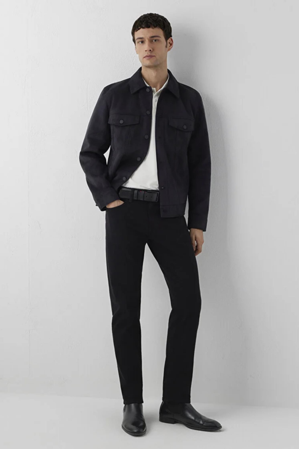 MAVI LONDON M0010172 - A4004  BLACK CLASSIC COMFORT ERKEK PANTOLON