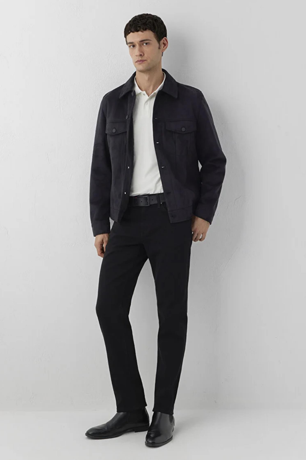 MAVI LONDON M0010172 - A4004  BLACK CLASSIC COMFORT ERKEK PANTOLON