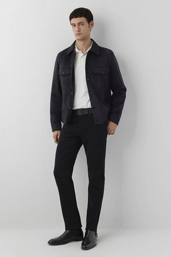 MAVI LONDON M0010172 - A4004  BLACK CLASSIC COMFORT ERKEK PANTOLON