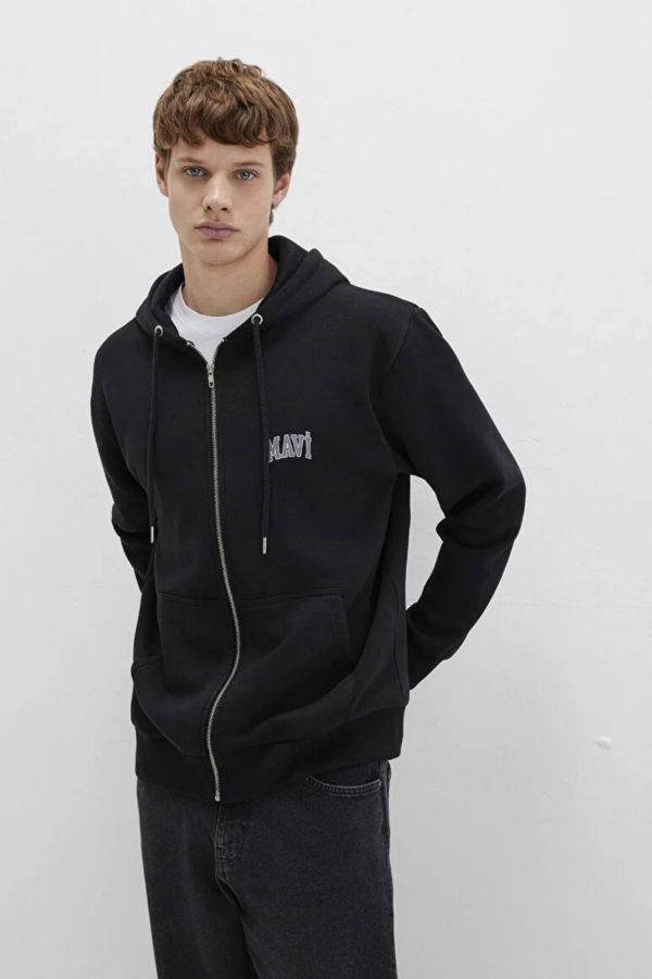 MAVI M0611715  MAVI LOGO FERMUARLI KAPUSONLU SWEATSHIRT