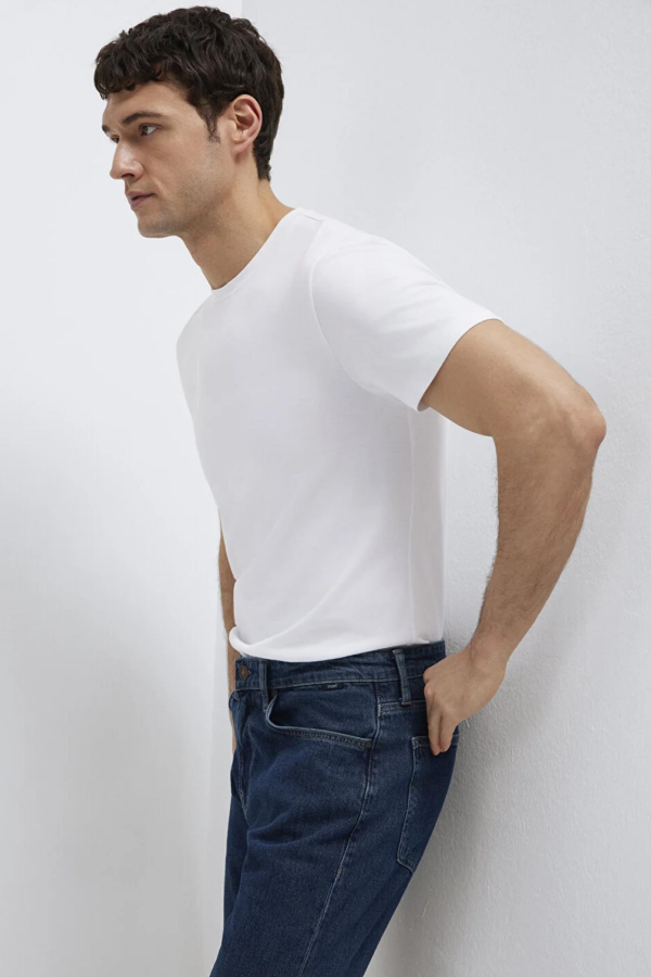 MAVI M061747 STRECH BASIC KISA KOL ERKEK  TSORT