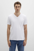 MAVI M061748-25752 STRECH V YAKA  KISA KOL ERKEK T-SHIRT