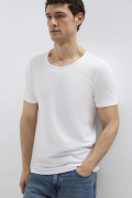 MAVI M064019 ACIK YAKA  KISA KOL ERKEK  TSHIRT