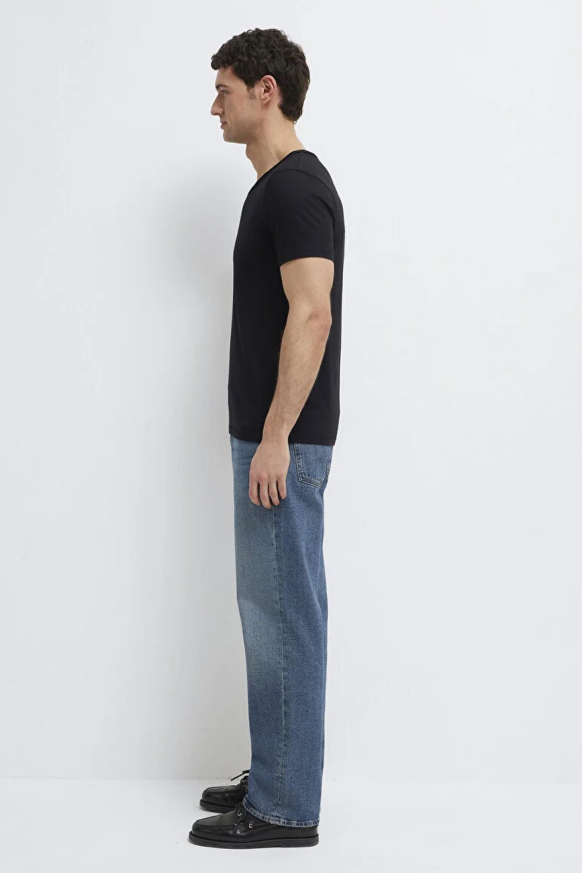 MAVI M064019 ACIK YAKA  KISA KOL ERKEK  TSHIRT
