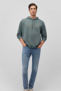MAVI M0S10196 MAVI YAZILI KAPUSONLU SWEATSHIRT