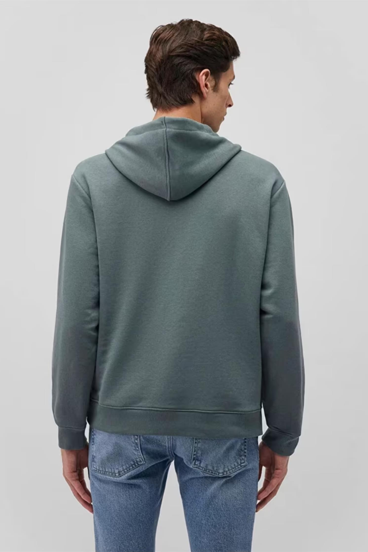 MAVI M0S10196 MAVI YAZILI KAPUSONLU SWEATSHIRT