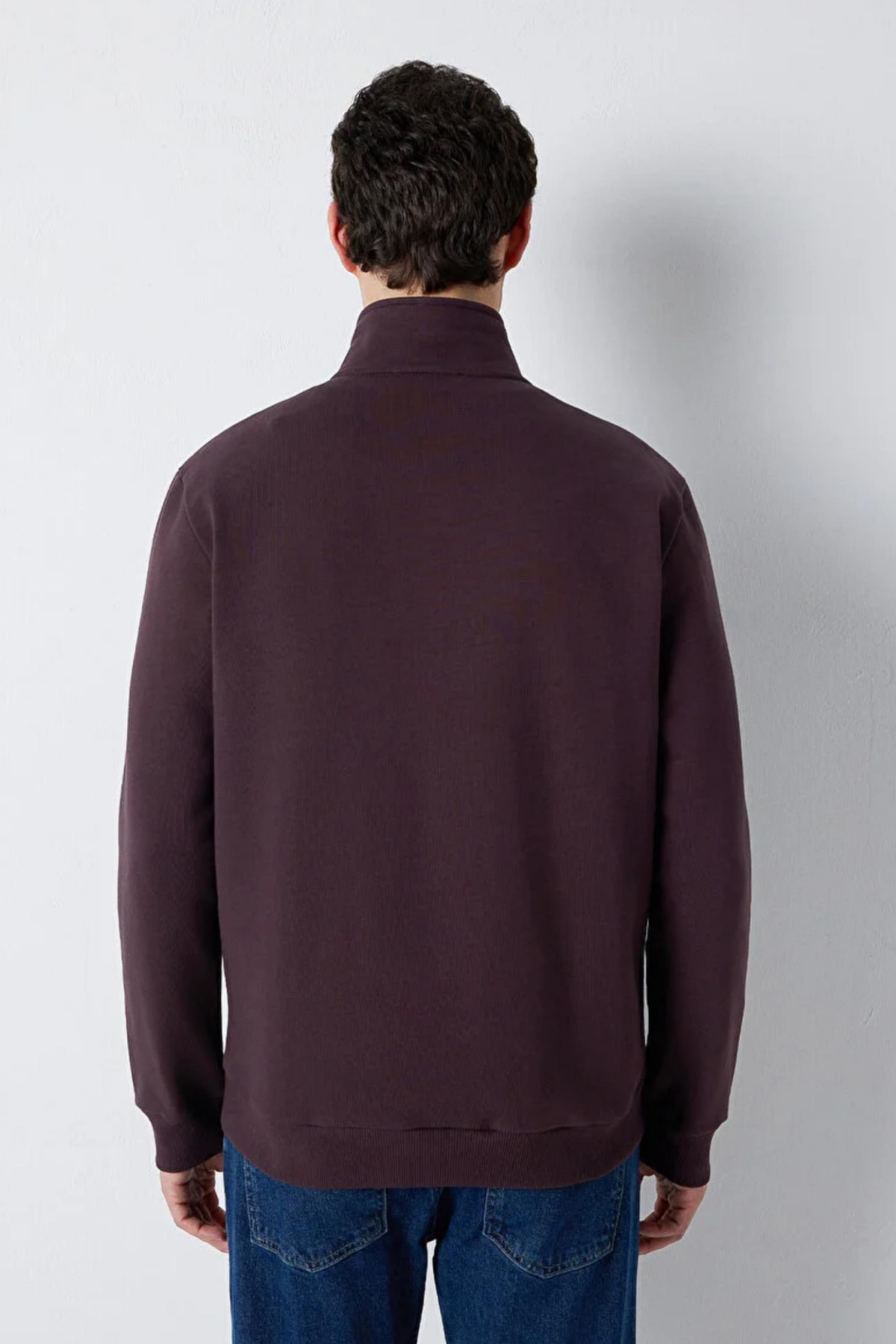 MAVI M0S20027 YARIM FERMUARLI ERKEK SWEATSHIRT
