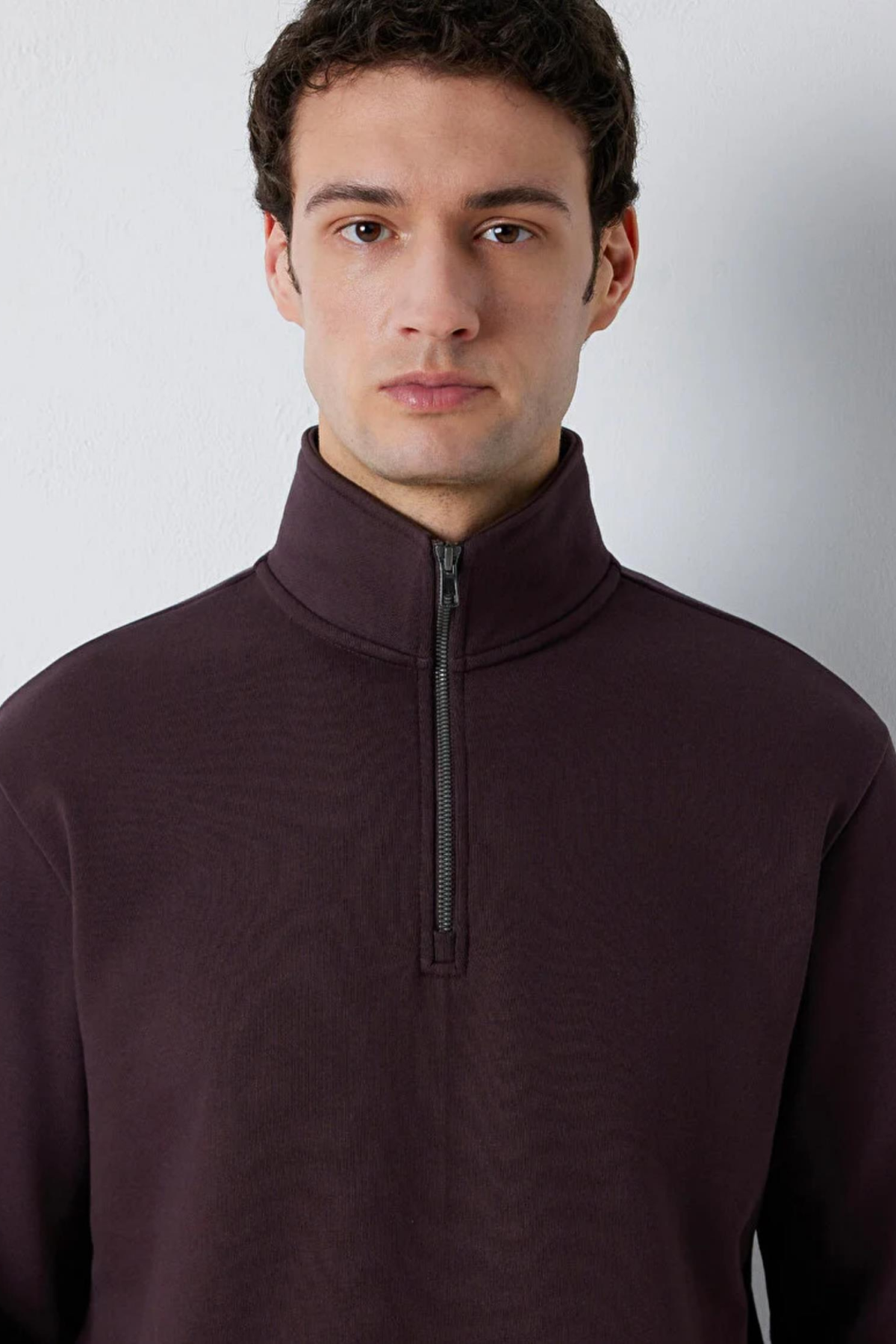 MAVI M0S20027 YARIM FERMUARLI ERKEK SWEATSHIRT