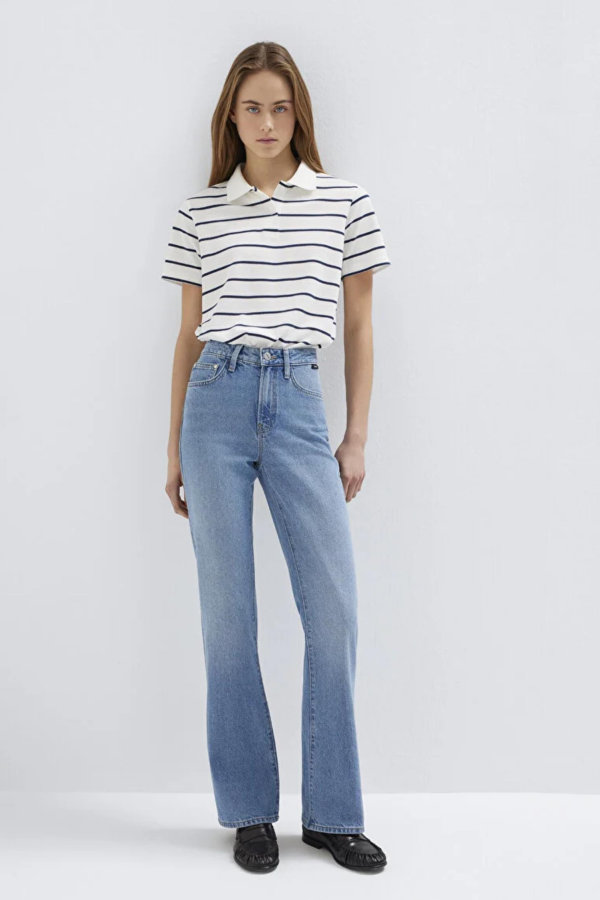 MAVI M1010299 MIAV INDIGO DENIM KADIN  PANTOLON