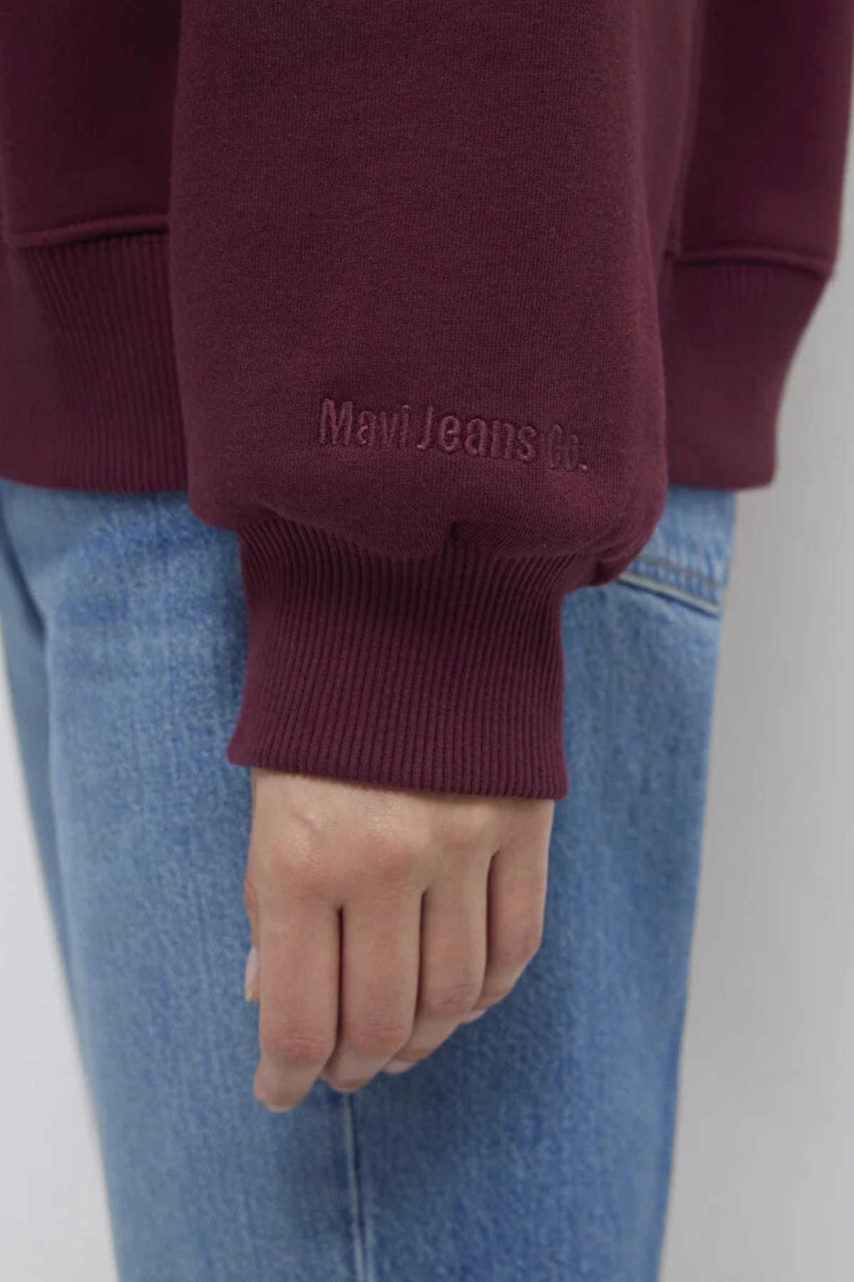 MAVI M1610198 BISIKLET YAKA KADIN SWEATSHIRT
