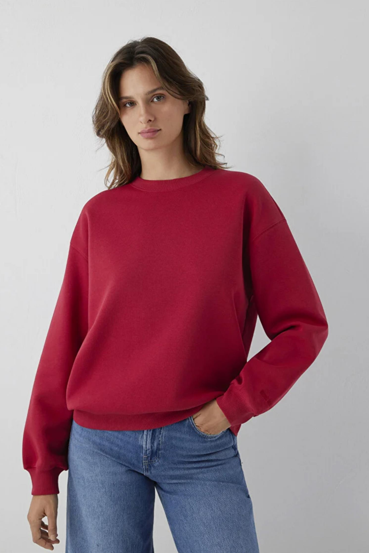 MAVI M1610198 BISIKLET YAKA KADIN SWEATSHIRT