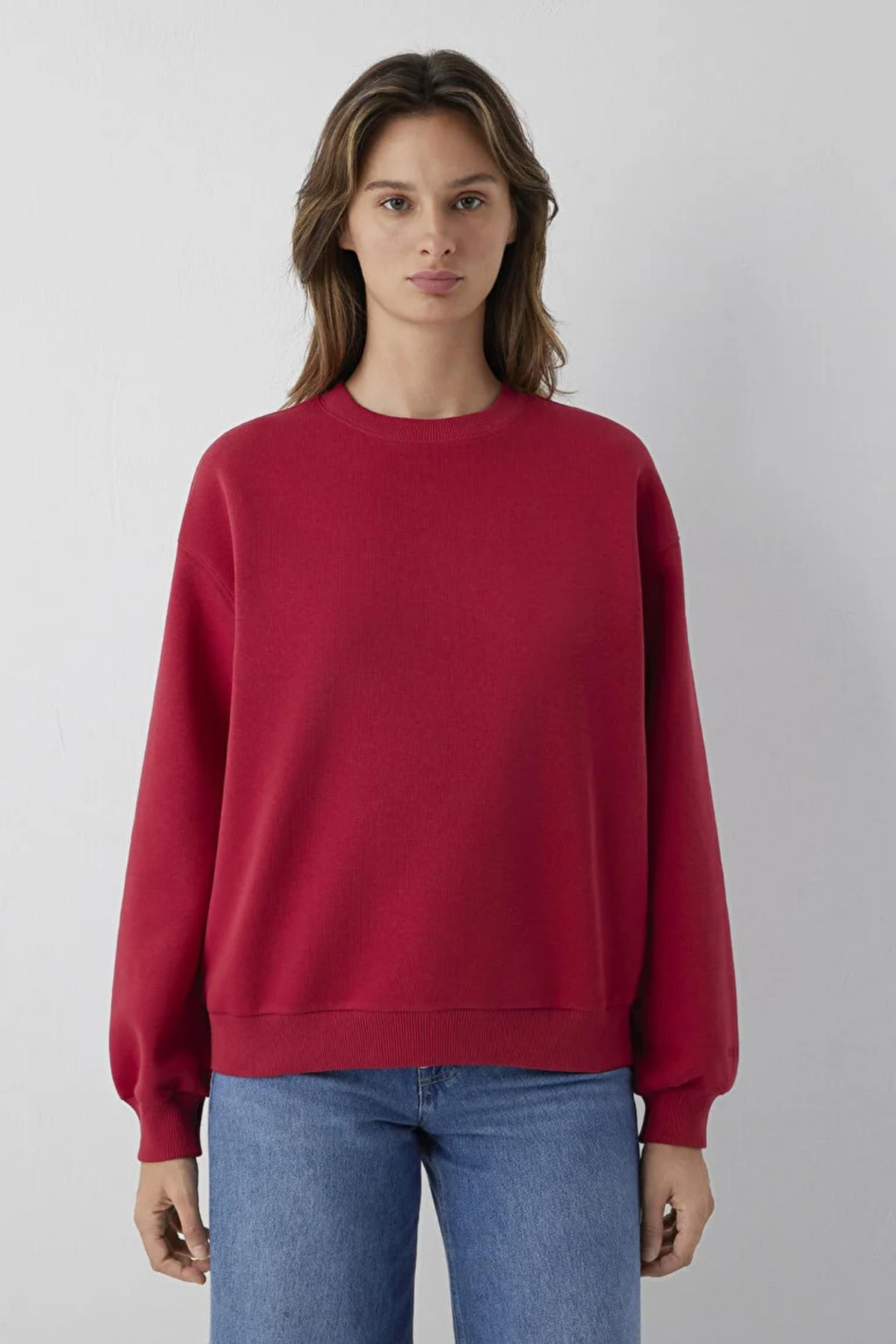 MAVI M1610198 BISIKLET YAKA KADIN SWEATSHIRT