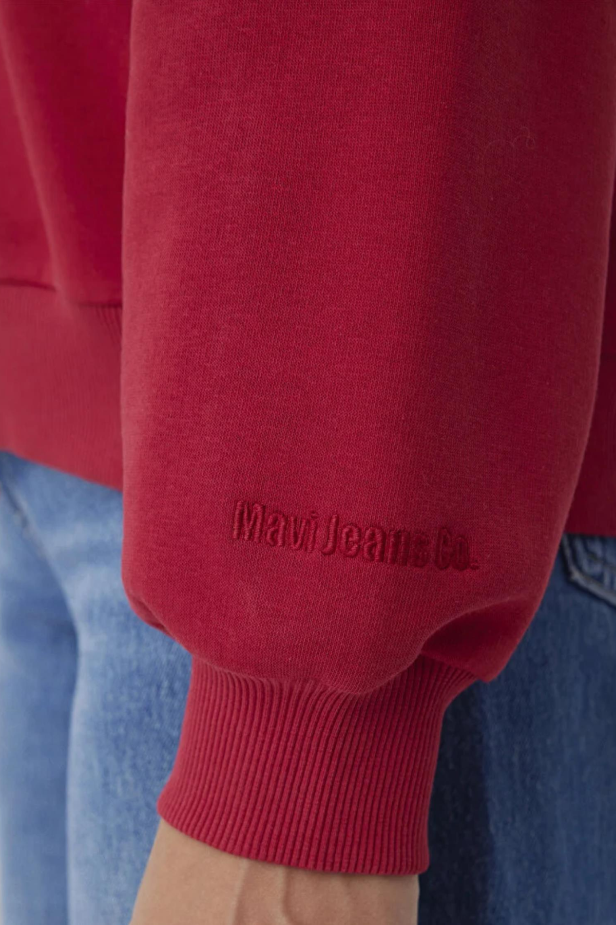 MAVI M1610198 BISIKLET YAKA KADIN SWEATSHIRT