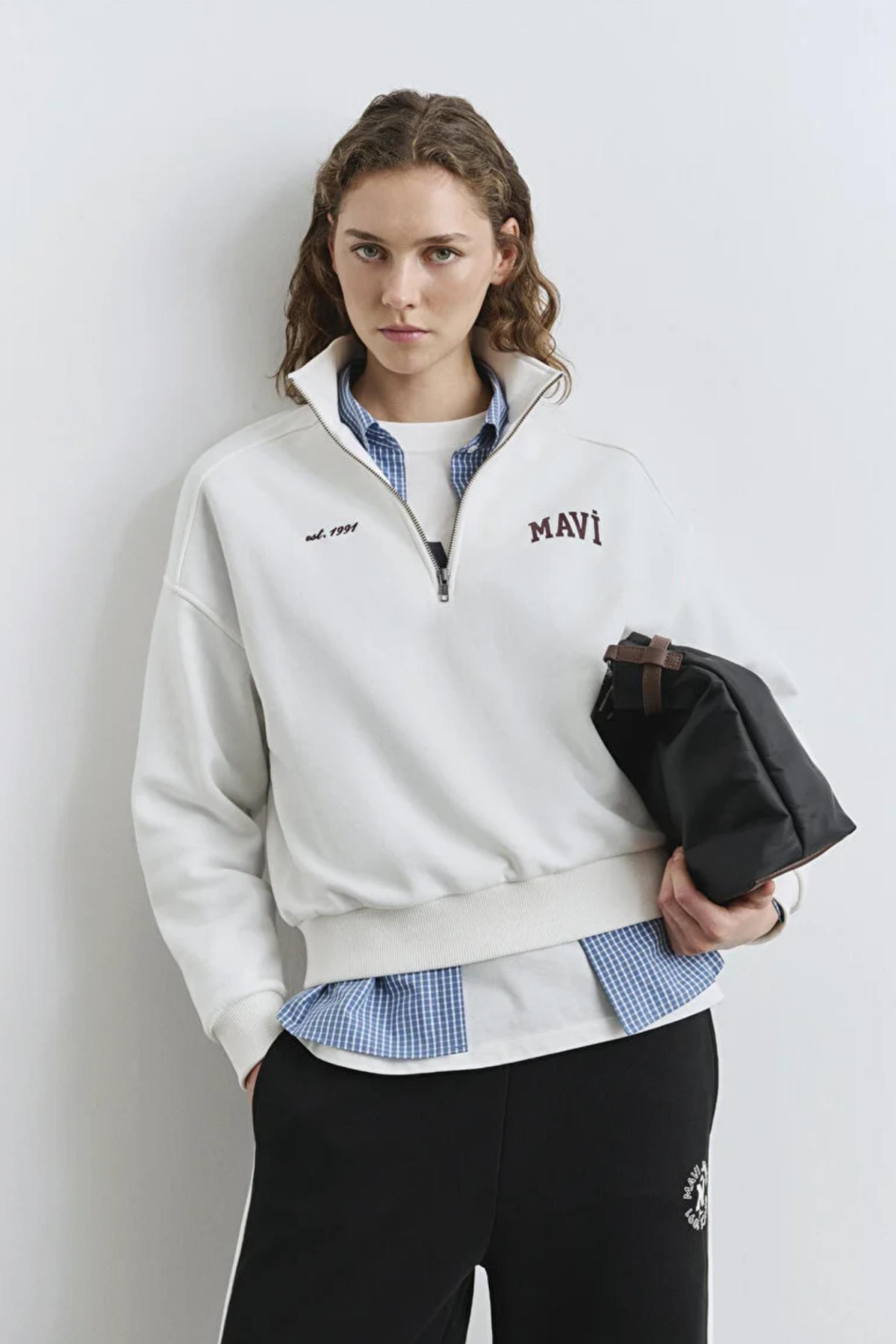 MAVI M1S10373 LOGO BASKILI SWEATSHIRT