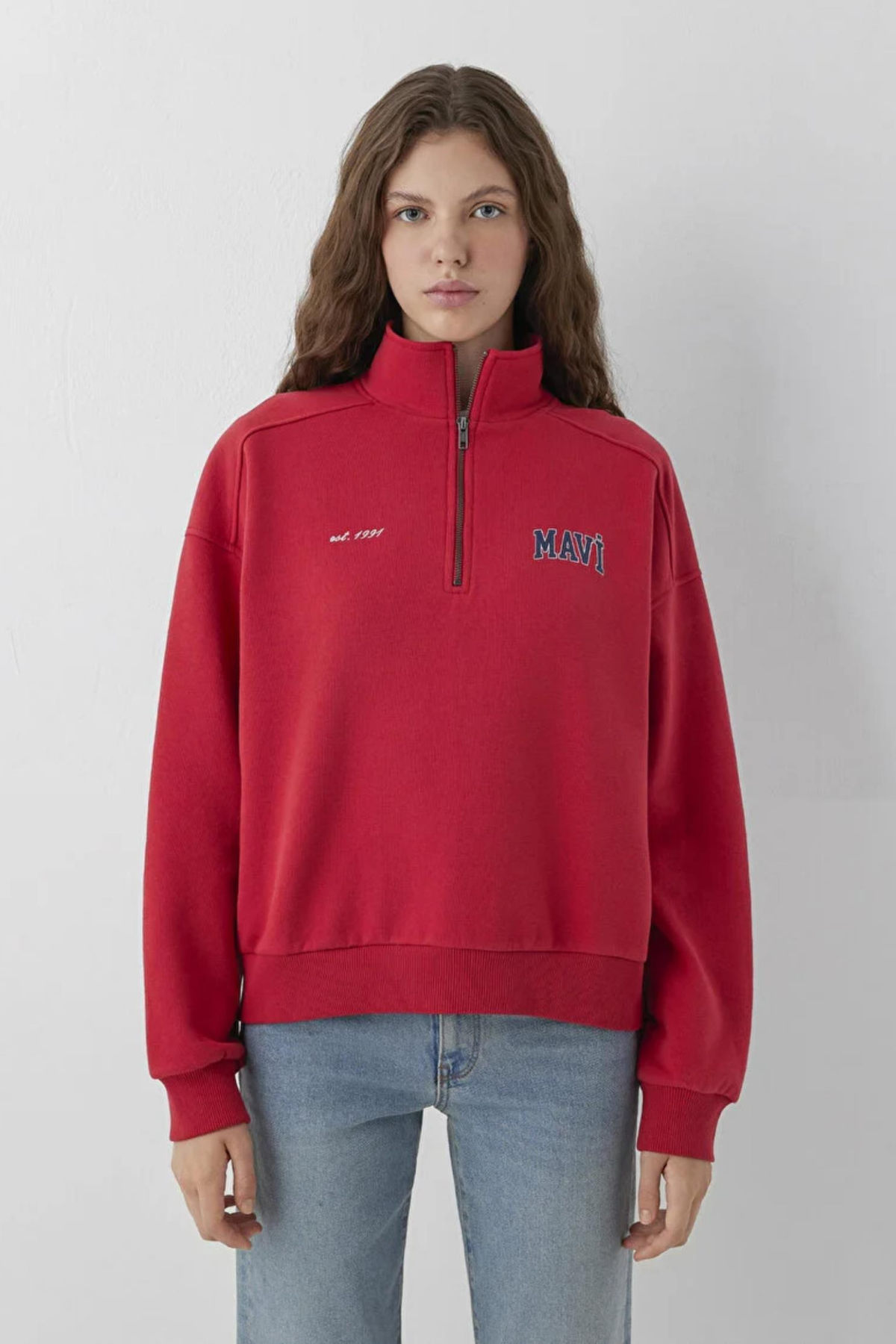 MAVI M1S10373 LOGO BASKILI SWEATSHIRT