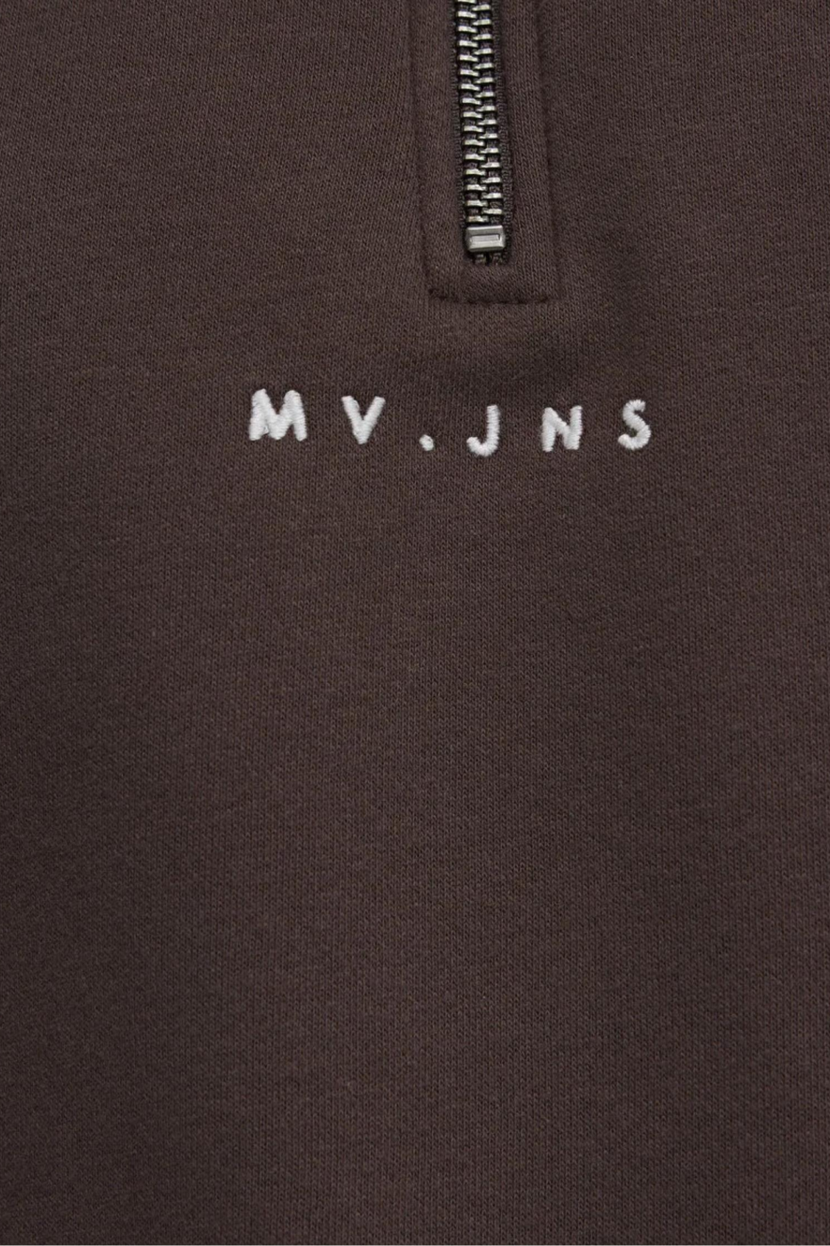 MAVI M1S10533 LOGO BASKIILI YARIM FERMUARLI KADIN SWEATSHIRT