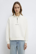 MAVI M1S10533 LOGO BASKIILI YARIM FERMUARLI KADIN SWEATSHIRT