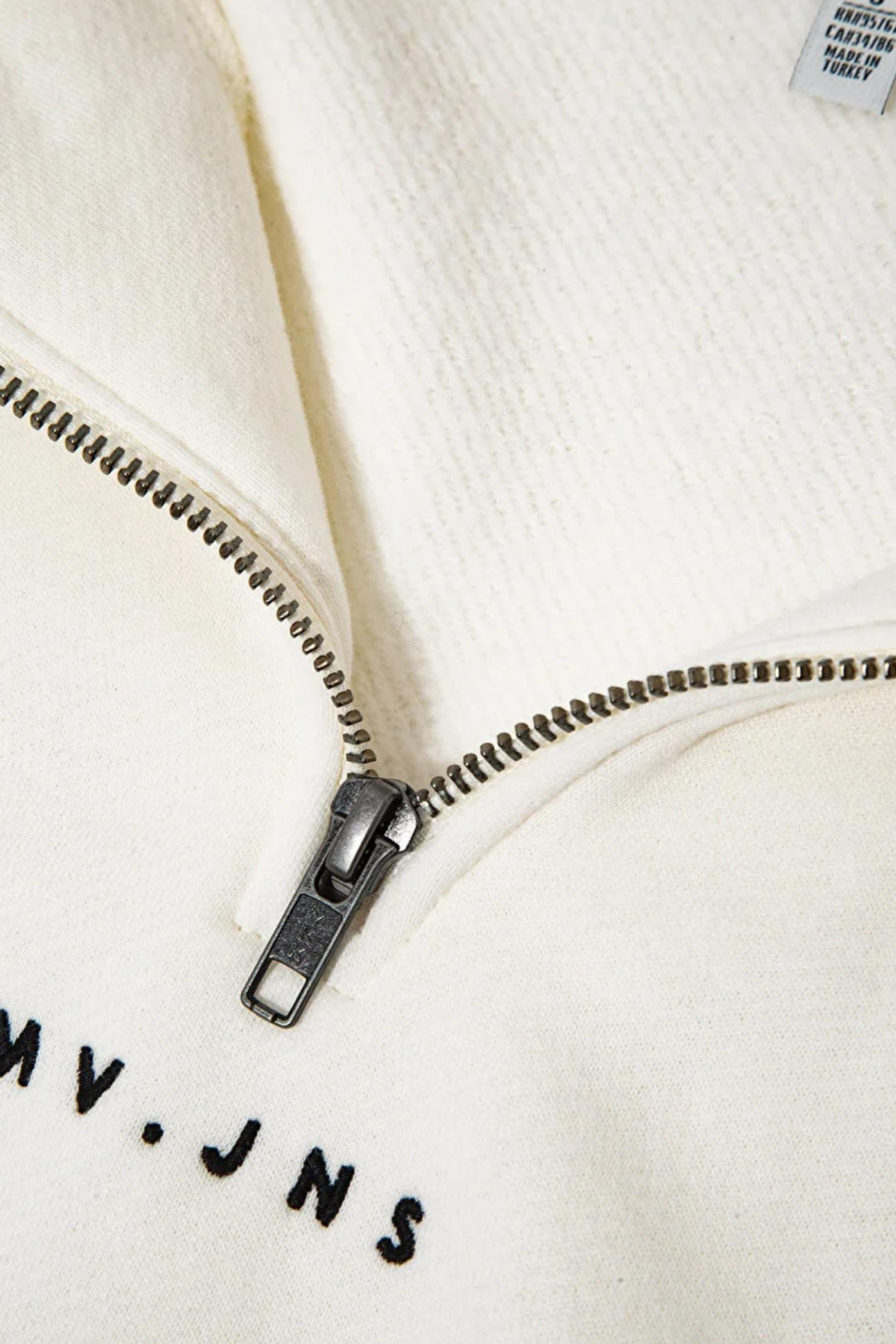 MAVI M1S10533 LOGO BASKIILI YARIM FERMUARLI KADIN SWEATSHIRT